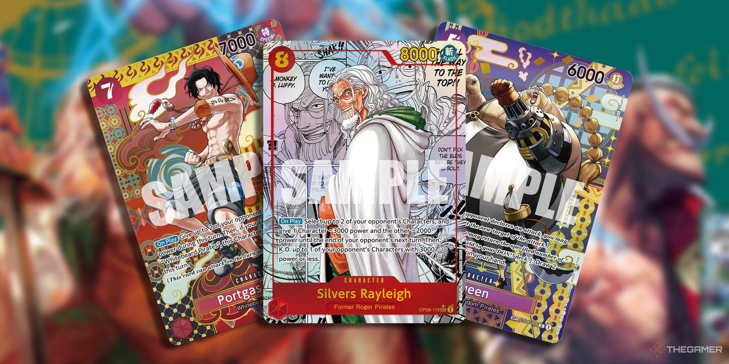 One Piece 3 pack Card Bundles OP-07 OP-10 OP-8 Card Game Packs
