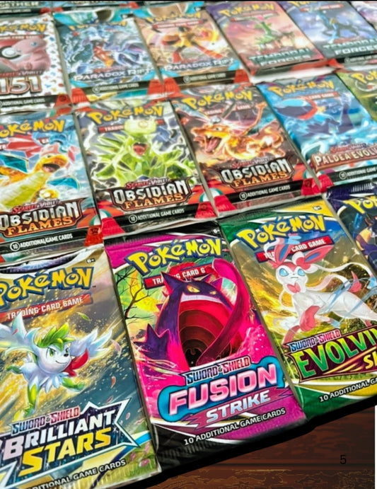 Grandline's Treasure hunt! Pokemon Mystery bundle cards 2025