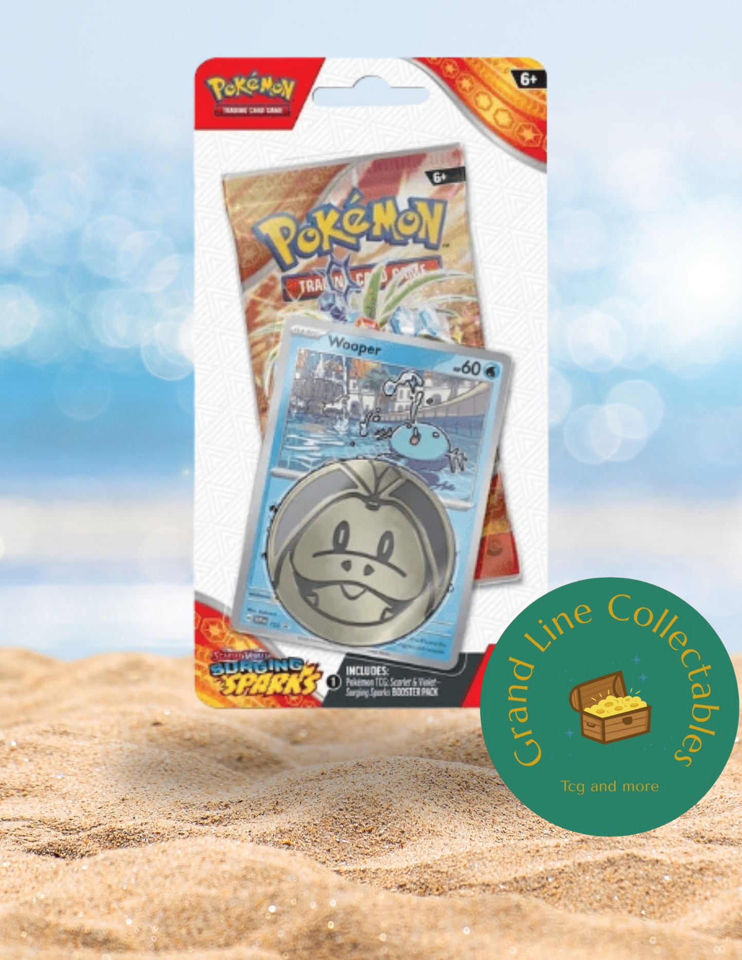 Pokémon Scarlet & Violet Surging Sparks Checklane Blister Pack