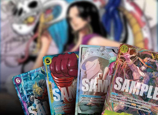 One Piece 3 pack Card Bundles OP-07 OP-10 OP-8 Card Game Packs