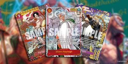 One Piece 3 pack Card Bundles OP-07 OP-10 OP-8 Card Game Packs