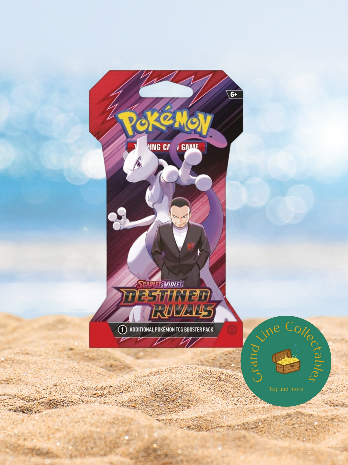 Pokémon Trading Card Game - Destined Rivals 1x Booster Pack Scarlet & Violet Series